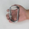 Auto Locking Carabiner 45KN=10000lbs Heavy Duty Large Clip Climbing Carabiner