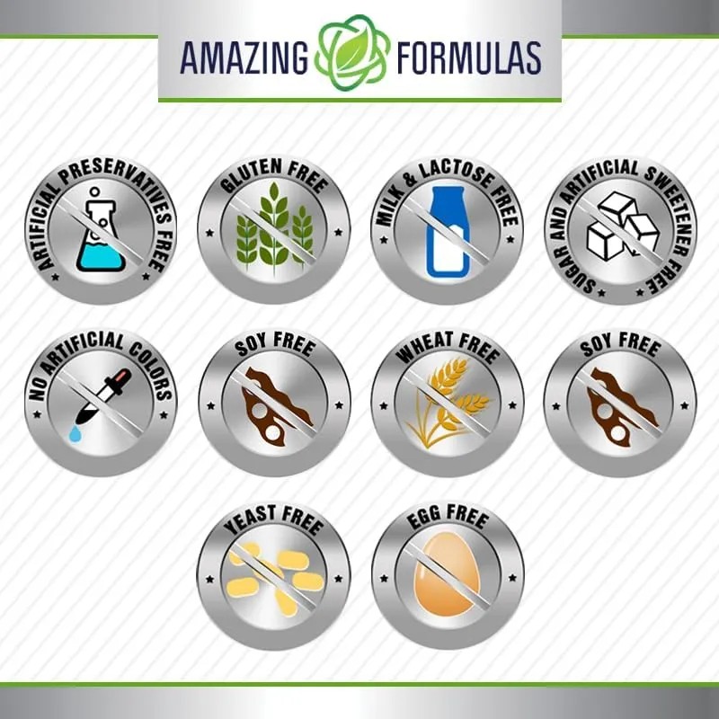 Amazing Nutrition Vitamina D3 5000 Iu Y K2 100 Mcg