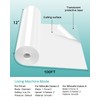 Lzerking Vinyl Heat Transfer 12" x 100FT-White Matte Htv Iron