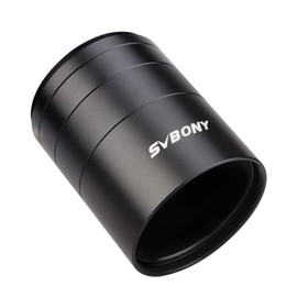 SVBONY SV119 Astronomical Telescope Extension Tube Set 5mm 10mm 15mm 30mm M48x0.75 Extension Tube Kit for Camera and Eyepiece Camera Adapter Astronomical Telescope Accessories