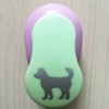 Caryko 2.5cm Clever Lever Craft Punch Paper Cutting Shape Dog