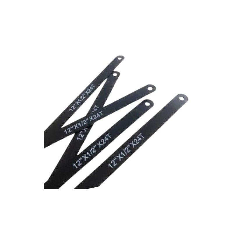 Dunnet Tools 12pc 24pc 36pc 300mm Senior Hack Saw Blade