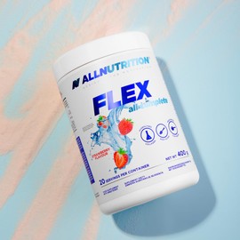 ALLNUTRITION Flex All Complete V2.0 Dietary Supplement – Collagen Protein Powder – Collagen Powder for Women – Collagen Supplements for Men – hydrolyzed Collagen – 400g Cherry
