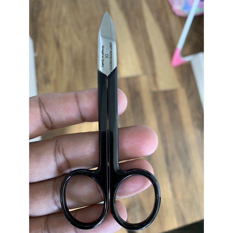 Professional Pedicure Ingrown Toenail Scissors Clippers Stainless Steel Heavy Duty