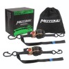 MOTO4U Auto Retractable Ratchet Straps 2-Pack | 1” x 10ft