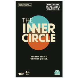 Spin Master Games, The Inner Circle, Hilarious Card Game, Party Game, Game for College, Bachelorette Party Game, Happy Hour Game, for Ages 18+