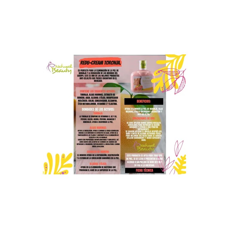 Reduce Tallas Anti Celulitis 250 Ml | Redu-cream