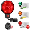 Adjustable Garage Parking Sensor Aid with with Red/Yellow/Green LED Display,