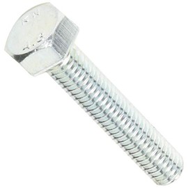 Ooari UNICLO Hex Bolts, Full Thread, 8mm Diameter x Length 1.6 Inches (40 mm), Pack of 20 (36526)