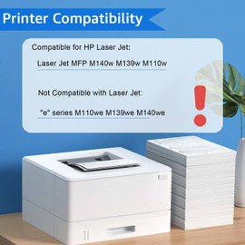 KCMYTONER KCMYTONER W1410a Compatible for HP 141A Toner Cartridge Black for Laserjet Pro M110w MFP M140w M139w(2 Pack NOT USE with M139we, M140we, M110we)