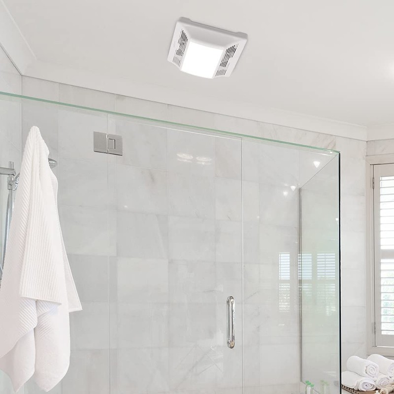 Maxxima Luvoni 90 CFM Bathroom Exhaust and Ventilation Fan with