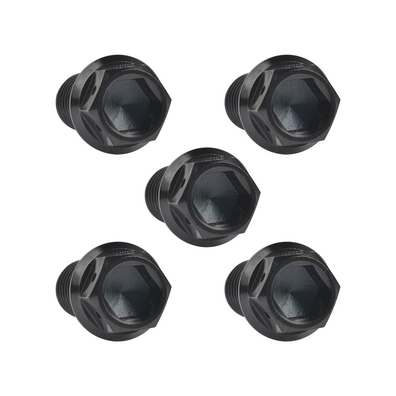 5pcs Titanium Bolts M8x 15 20 25 30 35 40