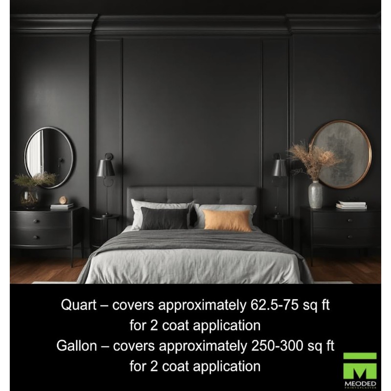 Meoded Paint & Plaster | Sapphire Metallic Paint | Interior