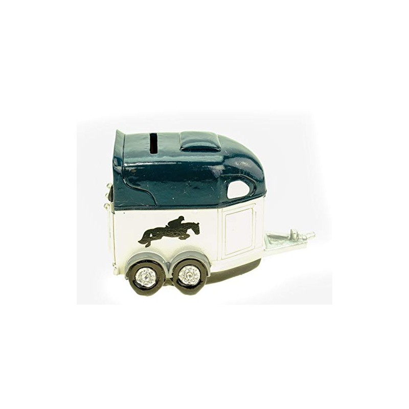 Wurm KG Beautiful money box, money box, horse trailer, made