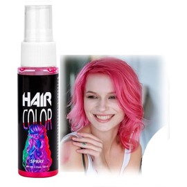Hair Spray Colour, Temporary Coloured Hair Spray, Semi Permanent Hair Dye Spray, Washable One Time Hair Dye Spray, Temporary Vibrant Shades, Hair Colo