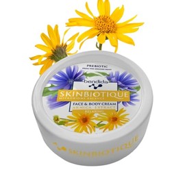 Bendida Skinbiotique Care Cream for Very Dry Skin for Face and Body with Arnica Extract Relaxing Moisturising Cream for Dry to Very Dry Skin 150 ml