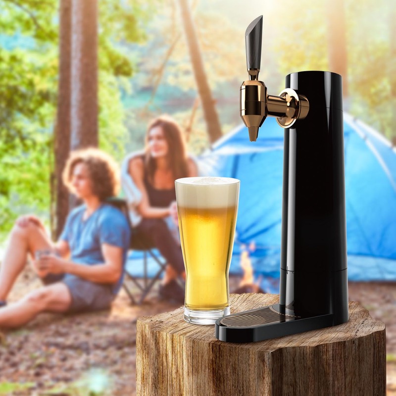 GREEN HOUSE: LATEST MODEL DRAFT BEER DISPENSER. Mini Keg. Rechargeable
