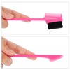 6 Pieces 3 in 1 Hair Edge Brush Double Sided