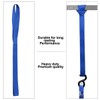 Focenat 10Pcs Soft Loops Tie Down Straps, 18 inch Heavy
