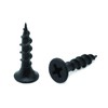 #8 x 3/4" Wood Screw 50PCS Black Phosphate Coated Stainless
