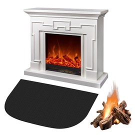 Fireproof Underlay, Fireplace Mat, Spark Protection Plate for Fireplace, Fireproof Floor Protection Mat for Fireplaces, Floor Sheet to Protect the Floor from Sparks (50 x 80 cm)