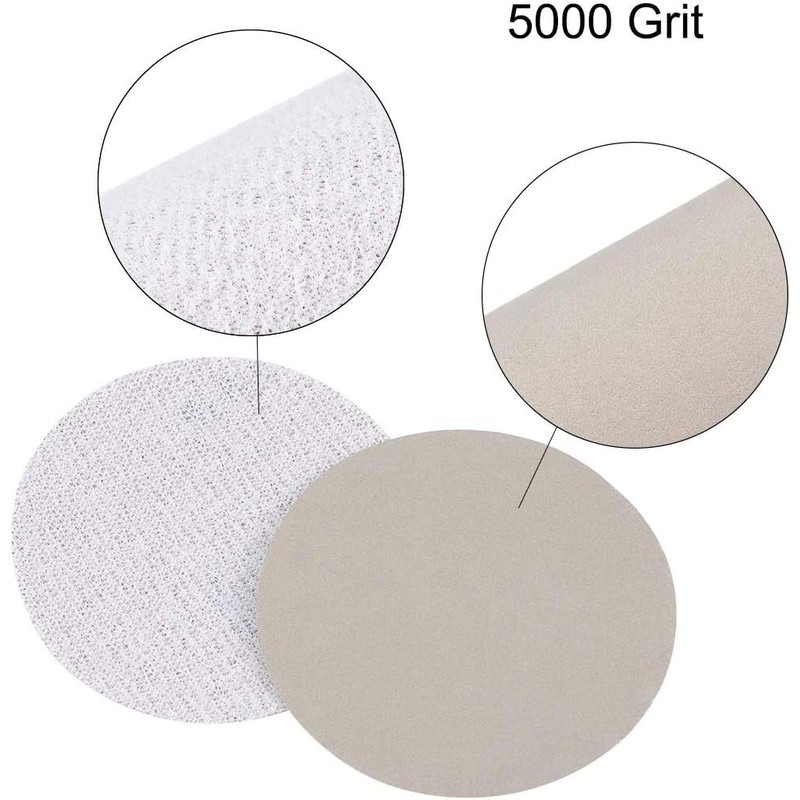 TA-VIGOR 20Pcs 5000 Grit 2 Inch Wet & Dry Sanding
