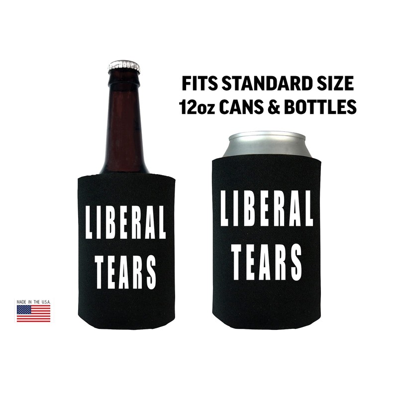 Rogue River Tactical Funny Joke Liberal Tears Collapsible Beer Can