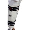 Wacoku Unisex's WTF Approved Shin Pads-White, X-Large