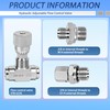 Hydraulic Adjustable Flow Control Valve Compatible with Mini Excavator Hydraulic