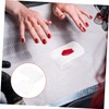 OATIPHO 2pcs Nail Art Palette Acrylic Manicure Makeup Mixing Trays
