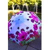 VON LILIENFELD Umbrella Pocket Umbrella Flower Meadow Flowers Art Windproof