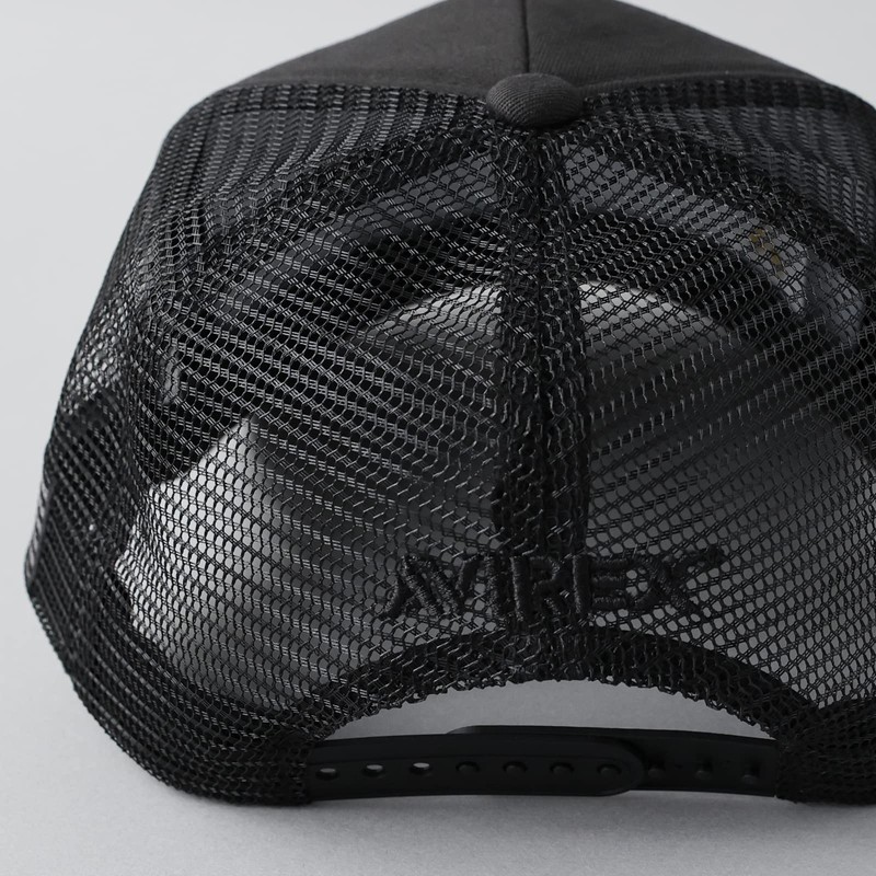 Avirex Men's Mesh Cap, Two Sizes Available, Standard, Military, XL,