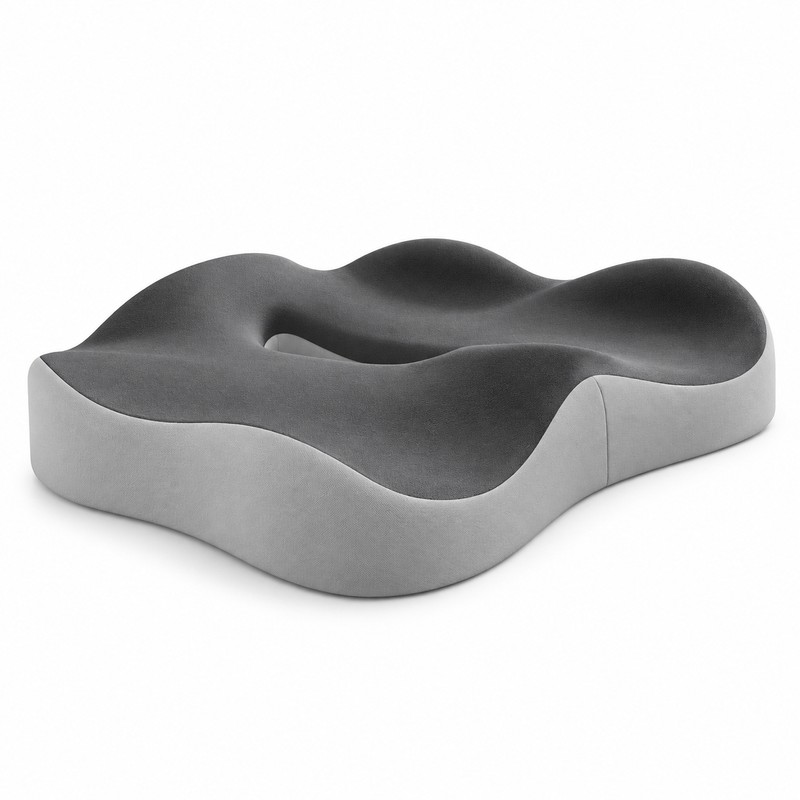 Ergonomic Seat Cushion for Office Chairs and Driving – Comfortable