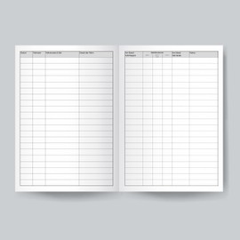 maxiPRINT1000 1 | 3 | 10 Fahrtenbuch PKW Finanzamt anerkannt A5 80 Seiten Deutschland Österreich LKW Fahrtenbücher 2024 Private Geschäftliche Fahrten