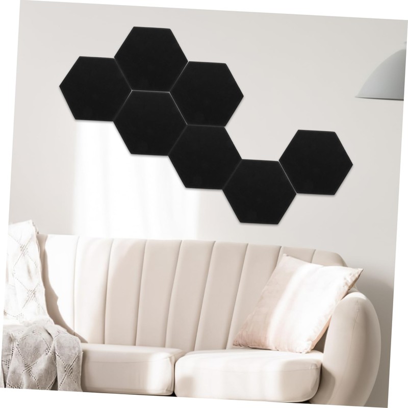 CORHAD Noise Dampening Panels 8 Pack Acoustic Soundproofing Felt Sound