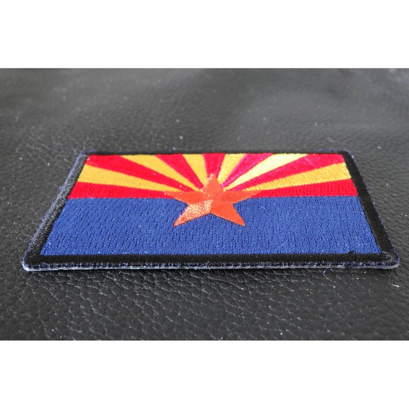 Arizona State Flag Patch - 3x2 inch
