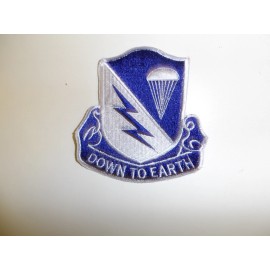 b4163 WW2 US Army 507 Parachute Infantry Regiment Airborne PIR Down to Earth R3B