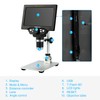 7 inch LCD Digital USB Microscope with 32G TF Card,Koolertron