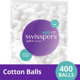Swisspers Cotton Wool Balls 400 Pack