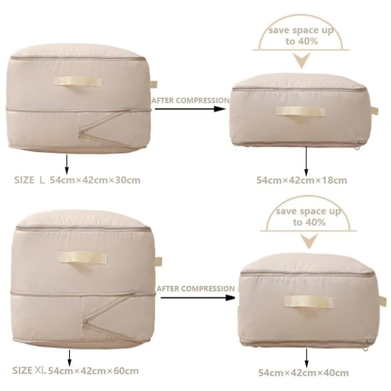 Migugaga compression storage bags ultra space saving self compression organizer