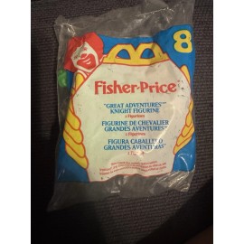McDonald's McDonald’s 1995 Happy Meal Toy Fisher Price Great Adventures Knight Figurines #8