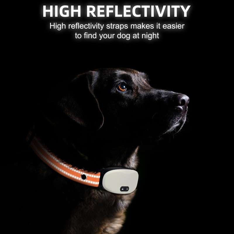Collar Replacement Strap, Reflective Replacement Nylon Collar Strap Dog GPS