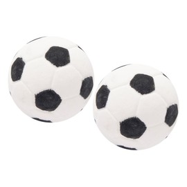 ORFOFE Cute Bubble Making Bath Salt 2pcs Football Shape Bathing Salt Set for Boys and Girls