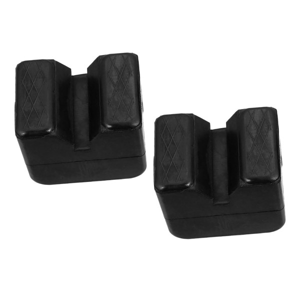 Ciieeo 2Pcs Rubber Jack Pads for Trailer and Vehicle Stabilizer