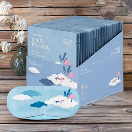 Steam base eye area treatment, eye area care, eye compress, steam heating eye mask, sleeping eye mask, eye mask, cloud blanket scent, 24 sheets, 24 sheets, 1 piece / 스팀베이스 눈가 트리트먼트 눈가 관리 눈 찜질팩 스팀 온열안대 수면안대 아이마스크 구름이불향 24매 24매입 1개