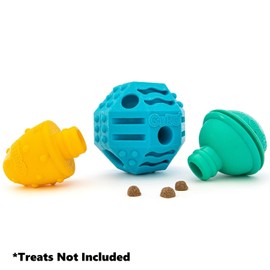 GURU Pet: Treat Station - Large - Dog Toy, Treat Dispensing Puzzle, Interactive Challenge Chew, Durable Multi-Textured Modules Connect Or Separate