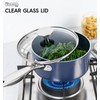 MICHELANGELO 1 Quart Saucepan with Lid, Nonstick Ceramic Sauce Pan