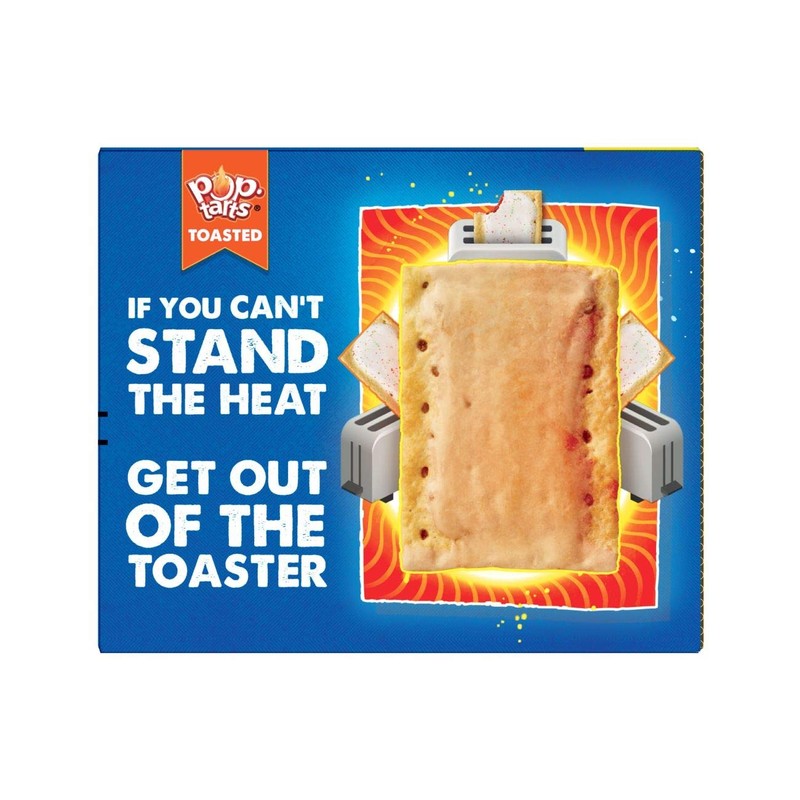 Kellogg's Pop-Tarts Unfrosted - Toaster Pastries Breakfast for Kids, 16