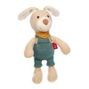 sigikid Cuddly Toy Dungarees Rabbit Green Sweety Plush Toy