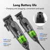 KEMEI KEMEI Professional Hair Clippers Set for Men,Cordless Rechargeable Hair